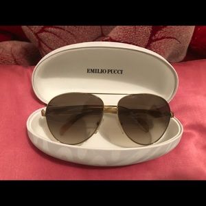 Emilio Pucci Aviator Sunglasses